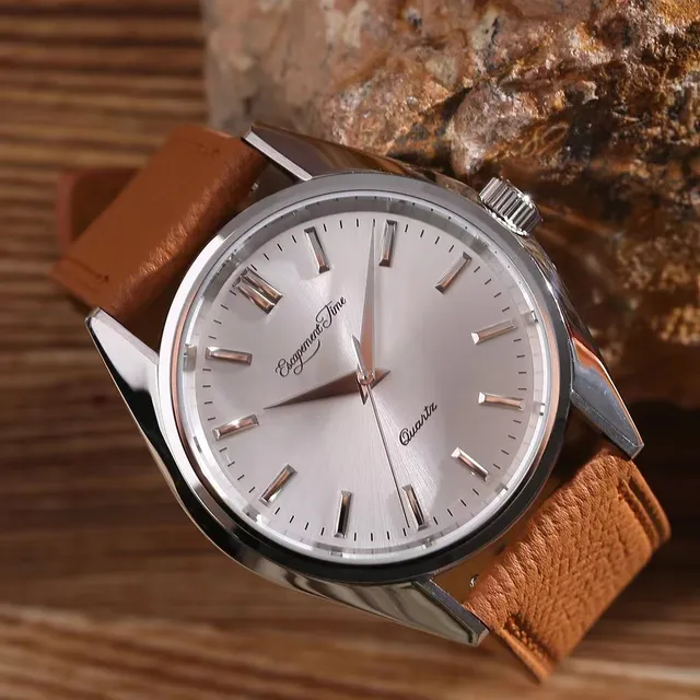 【Escapement time】Quartz Watch 40mm Case VH31  Heat Treatment Hand