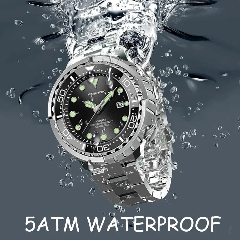 Men Watch Outdoor Sports Quartz Watches Men Waterproof Chronograph Wristwatch Mens Military Clock Man Relogio MasculinoProd