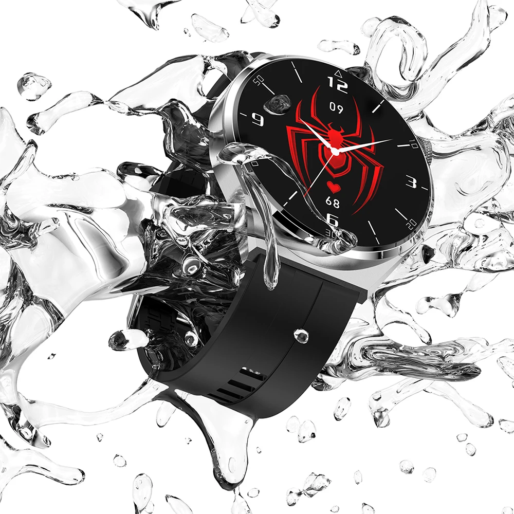 SENBONO Men‘s Smart Watch 1.6inch Big Screen  Custom Dial Answer Call Fitness Tracker Waterproof Sport Smartwatch for Men