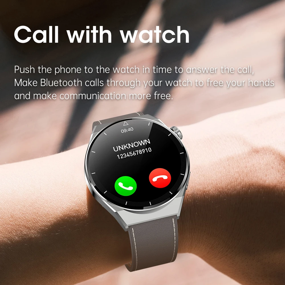 For Men Women GT3 MAX Smart Watch Men Android Bluetooth Call IP68 Waterproof Blood Pressure Fitness Tracker Smartwatch 2024