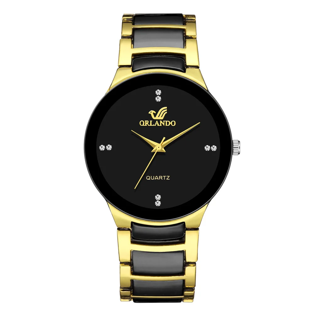 Men Watches Fashion British Style Business Stainless Steel Quartz Watch For Men Military Sports Wristwatch Relogio Masculino Hot
