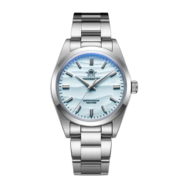 ADDIESDIVE New 36MM Men Wristwatches Luxury Pot Cover Glass AR Coated Quartz Watches 10bar Waterproof Reloj Hombre AD2030