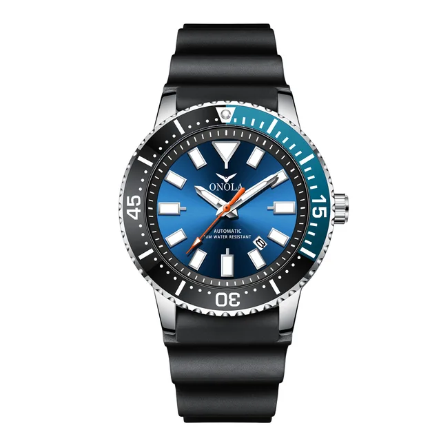ONOLA Watch For Men Classic Business Luminous Calendar 30M Waterproof Clock Fully Automatic Mechanical Men Watch Montre Homme