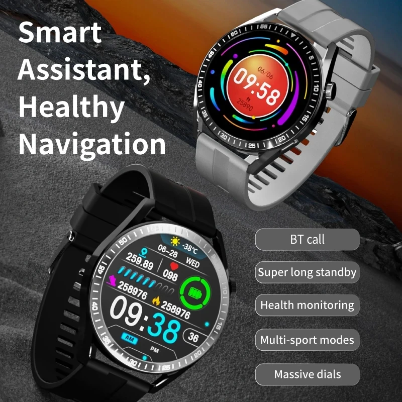 GT4 PRO Smart Watch Men Watch 4 Pro HD Color Screen Bluetooth Call Heart rate Blood Pressure Smartwatch 2024 New For Android IOS