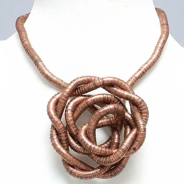 5mm 90cm Iron Flexible Twisted Jewelry Bendable Snake Necklace 20 Colors Available