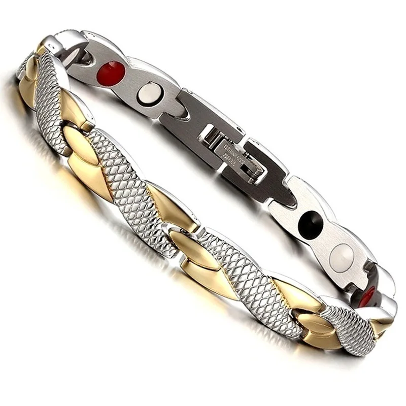 Simple, Fashionable, Personalized, Creative Pattern Dragon Pattern Magnetic Therapy Alloy Bracelet