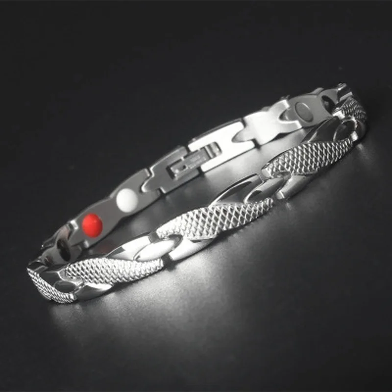 Simple, Fashionable, Personalized, Creative Pattern Dragon Pattern Magnetic Therapy Alloy Bracelet