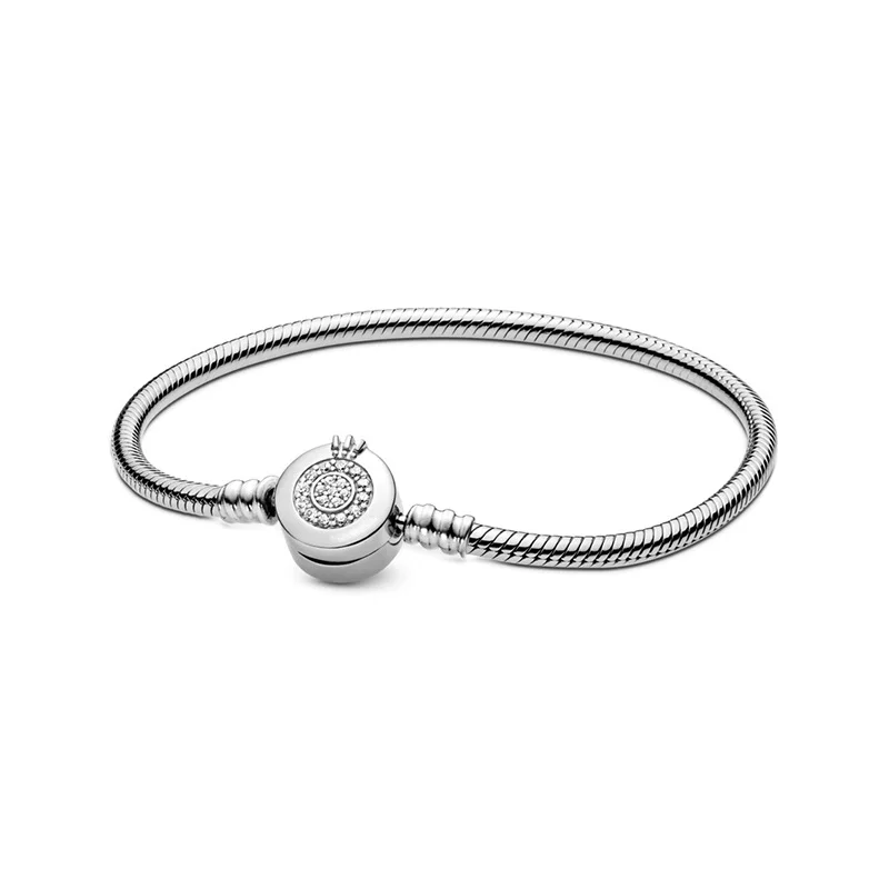 S925 Silver Bracelet Fits pandora 925 Original Bracelet Pendant Diy Beads For Women Jewelry Fine Accessory Birthday Gift