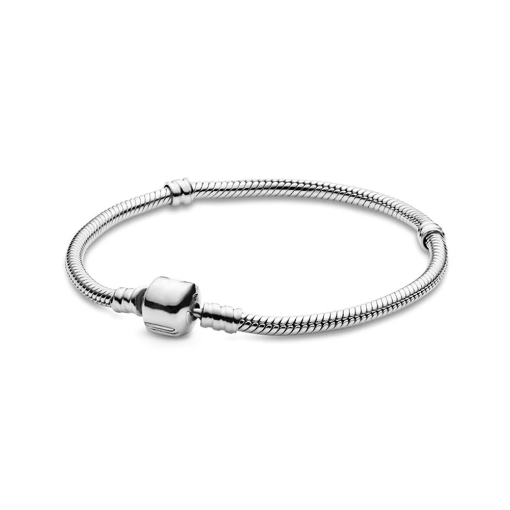 S925 Silver Bracelet Fits pandora 925 Original Bracelet Pendant Diy Beads For Women Jewelry Fine Accessory Birthday Gift