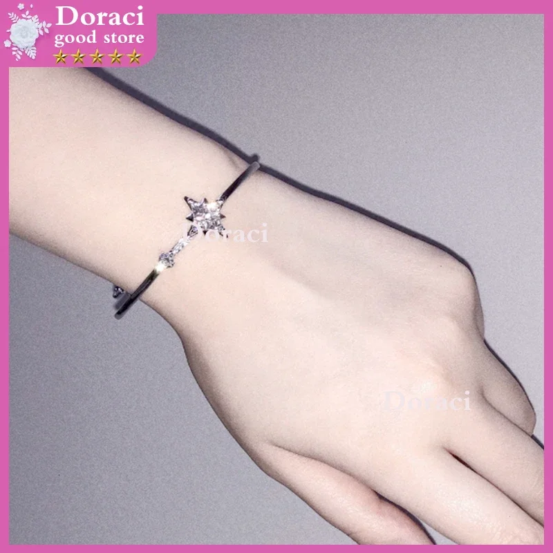 High Quality Original Logo Alto Symbolic Dance Series Women's Bracelet,Star Moon Bracelet with Unlimited Love,Crystal Doraci