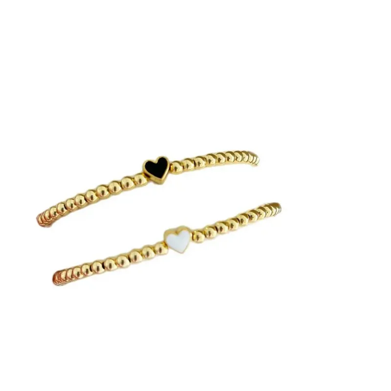 18K Gold Plated Beaded Bracelet for Women's Jewelry High Quality Fashion Jewelry Gifts LL378