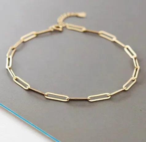new arrival 18k gold chains bracelet au750 jewelry real gold braclelets O shape chain 2mm