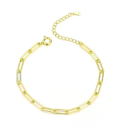 new arrival 18k gold chains bracelet au750 jewelry real gold braclelets O shape chain 2mm