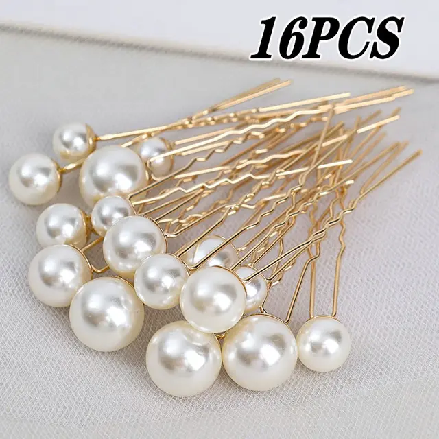 Western Wedding Fashion Jewelry Headdress for Bride Handmade Wedding Crown Floral Pearl Hair Accessories Hairpin Ornaments
