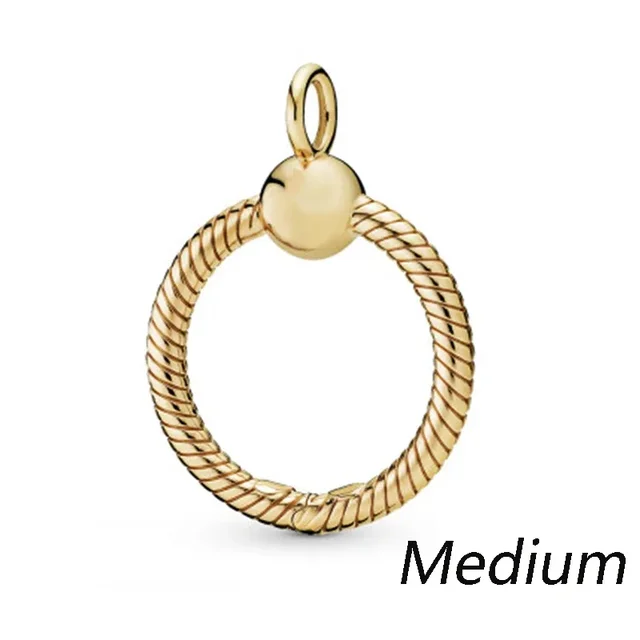 Autumn New Sterling Silver 1:1 Instant O Pendant Diy Beaded Oak Leaves Necklace Crown Bracelet Original Ladies Jewelry