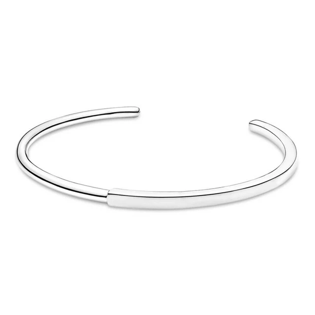 Fashionable and luxurious 925 sterling silver charm I-D bracelet water drop bracelet fit Valentine's Day charm exquisite jewelry
