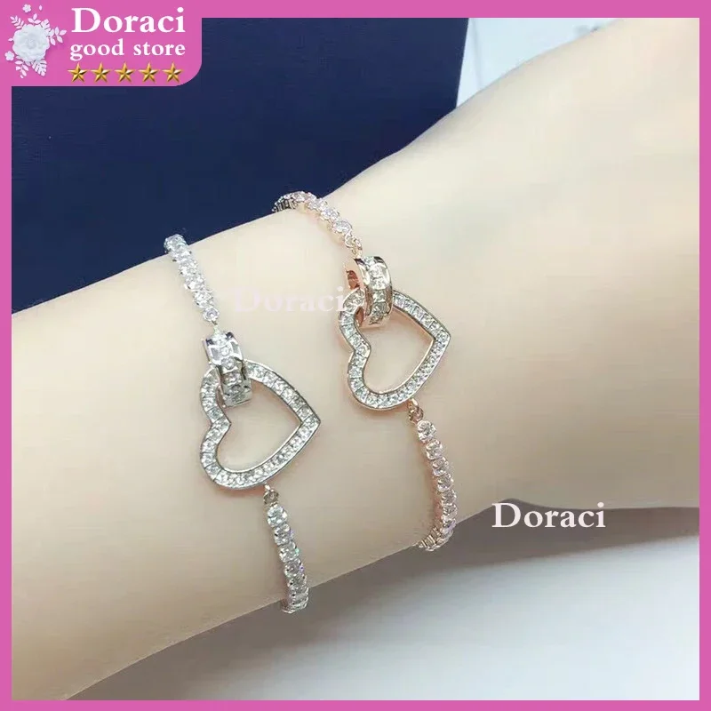 1-SL32 High Quality Original Logo Jewelry Dextera Series Women's Bracelet Holiday Gift, Free Delivery, Delivery Gift Box