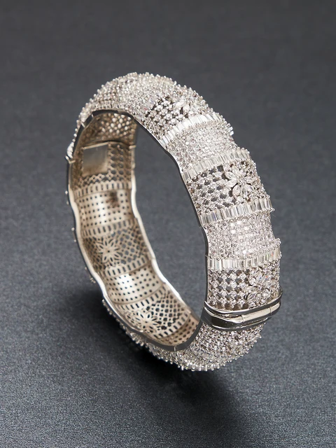 New Arrival: African Style Bracelet, Shiny Zircon Stone, Perfect Gift for Parties, Suitable for Proposal Occasions! Get Yours No