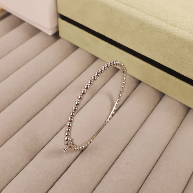 Classic Versatile 925 Sterling Silver Ball shaped Bracelet for Women Exquisite Fashion Brand Banquet Temperament Luxury Jewelry