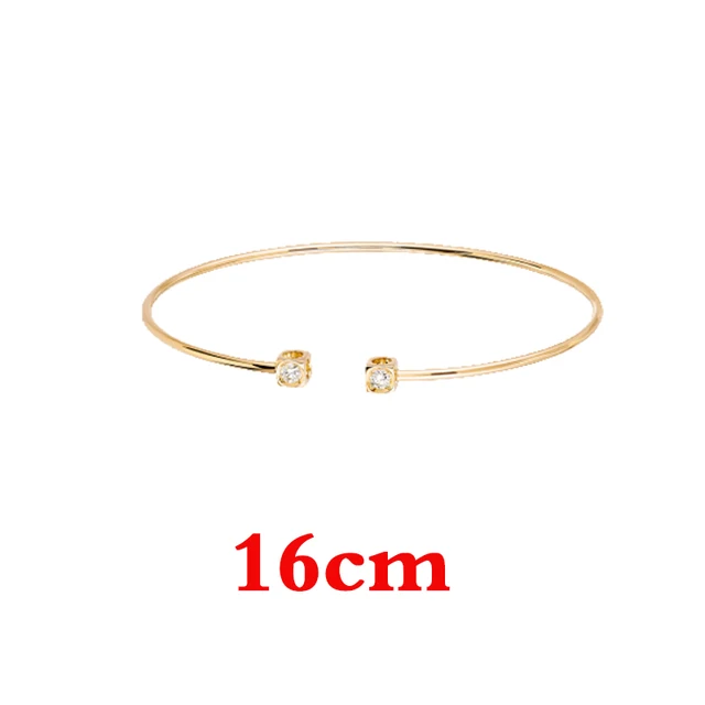 Luxury French Brand Women's Diamond Cube Bracelet 925 Silver Valentine's Day Rose Gold Bracelet Jewelry