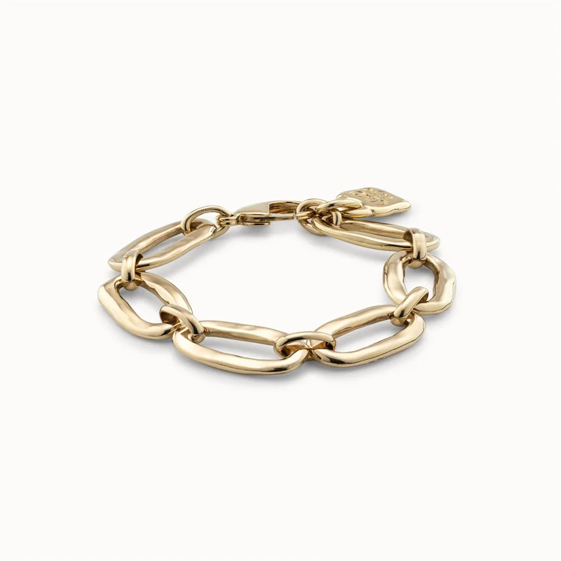 High Quality Spanish Unode 50 Jewelry Luxury Oval Chain Bracelet Gift for European and American Women