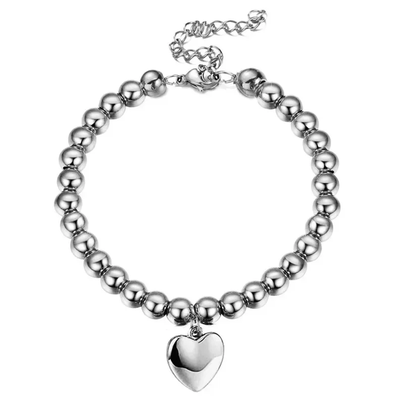 Fashion Steel Ball Jewelry Love Steel Ball Bracelet Fashion Versatile Women's Jewelry TSB22921