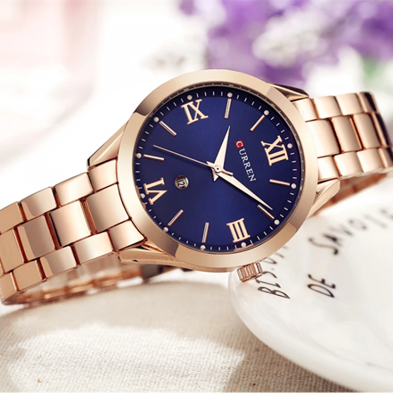 Women 9007 Gold Bracelet  Watches