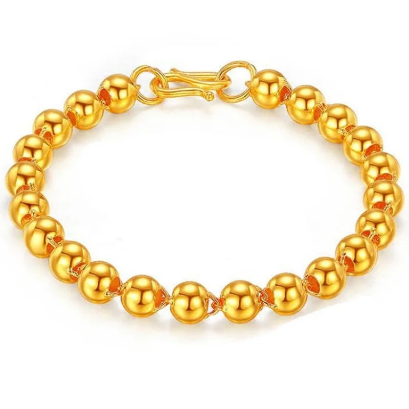 9999 gold bracelet women's 24k real gold bracelet bracelet bracelet gold bracelet female adjustable hundred with gifts