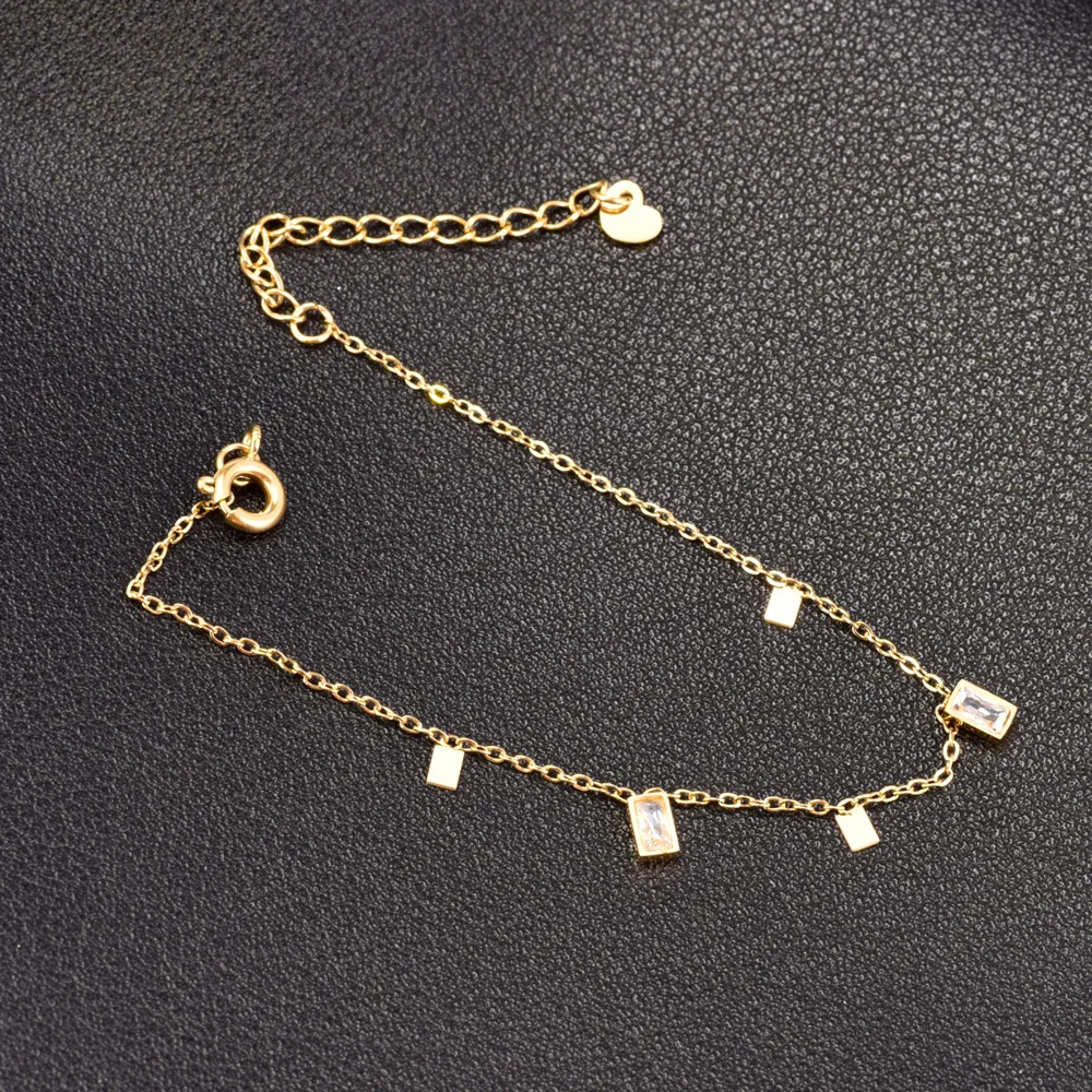Hot Bracelet Women's Jewelry Fashion Zircon Diamond Fragment Bracelet for Girls Clothing Aesthetic Gifts