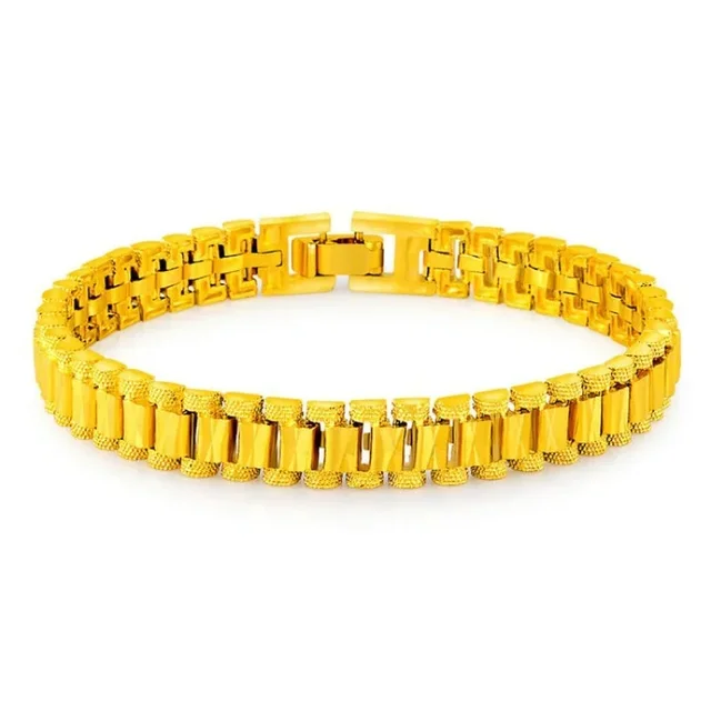 Gold bracelet women 9999 real gold bracelet transit beads real gold bracelet adjustable gold bracelet 3D fashion gift