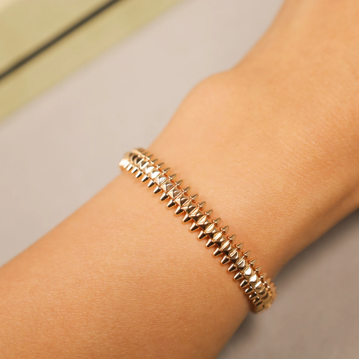 925 Sterling Silver Rotating Bullet Rivet Bracelet Classic Fashion Brand Party Banquet Luxury Jewelry