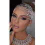 Women Rhinestone Headpiece Bridal Headband Wedding Hair Accessories Pageant Tiara Crystal Bride Headdress