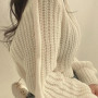 Loose Vintage Harajuku Lantern Long Sleeve Women Sweater Korean Autumn Winter Knitwear Soft Warm Tops Chic Solid Femme Sweater