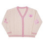 Lover Cardigan with Star Embroidery Pink Heart Cosy Soft Knit TS Cardigan Tay Sweater Jacket Vintage Fall Winter 1989 Sweater