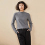 Autumn and Winter New Women's Cashmere Sweater 100 Pure Cashmere Half High Collar Hoodie Knitted Hot Selling Women's Top