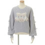 Mine Style Autumn and Winter Classic Cartoon Bear Sweater Lady Girls Sweet Round Neck Loose Sweater Japanese Liz Knit Tops