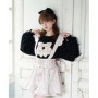 Mine Style Autumn and Winter Classic Cartoon Bear Sweater Lady Girls Sweet Round Neck Loose Sweater Japanese Liz Knit Tops