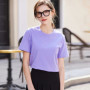 Women T-shirt Cotton Women's Short-sleeved Summer Loose T-shirts Thin Bottoming Shirt Inner Wear Cool Tshirt Undershirt Top Tees