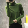 Turtleneck Women Sweater Autumn Winter Warm Bottiming Shirts Korean Fashion Long Sleeve Pullovers Slim Fit Casual Warm Knitwears