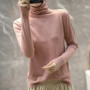 Turtleneck Women Sweater Autumn Winter Warm Bottiming Shirts Korean Fashion Long Sleeve Pullovers Slim Fit Casual Warm Knitwears