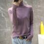Turtleneck Women Sweater Autumn Winter Warm Bottiming Shirts Korean Fashion Long Sleeve Pullovers Slim Fit Casual Warm Knitwears