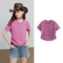 TOYOUTH Women Short Sleeve T shirt 2025 Summer New Casual Tops 8521051
