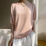 Summer Satin Simple Office Lady Blouse Female Shirt Solid Tops Short Sleeve Casual Korean OL Loose Blouses Women Blusas 2023