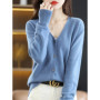 Women's Sweater 2025 Spring Autumn Cardigans V-neck Single Breasted Short Slim Lady Knitwear Tops Solid Korean Fashion Cardigan