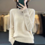 New cashmere sweater women's sweater in autumn and winter 100 merino wool fashion O-neck autumn warm pullover top