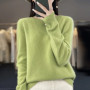 New cashmere sweater women's sweater in autumn and winter 100 merino wool fashion O-neck autumn warm pullover top