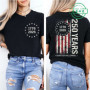 America 250th Anniversary Printing T-shirts for Women Unisex Clothing 1776–2026 Graphic Tops Short Sleeve Casual Wear Tee Tops