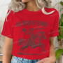 We Read At Dawn Cowgirl T-shirt Vintage Country Bookish Tops Gift for Book Lover Tee Bookish Cowgirl Retro Funny Reading Tshirt