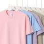 Casual Women's T-shirts Short Sleeve O-neck Soft Cotton Pink Spring Summer Tshirt Harajuku Oversized Korean Tee Streetwear