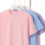 Casual Women's T-shirts Short Sleeve O-neck Soft Cotton Pink Spring Summer Tshirt Harajuku Oversized Korean Tee Streetwear